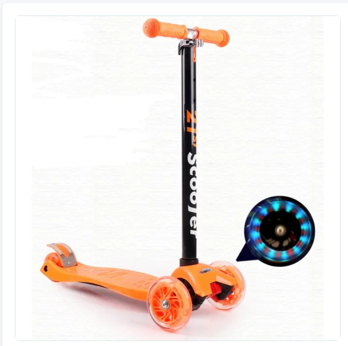 Scooter Monopatín Infantil LED