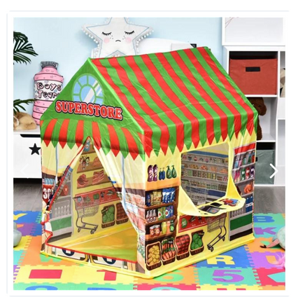 Carpa Aventura Minimarket para niños