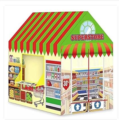 Carpa Aventura Minimarket para niños