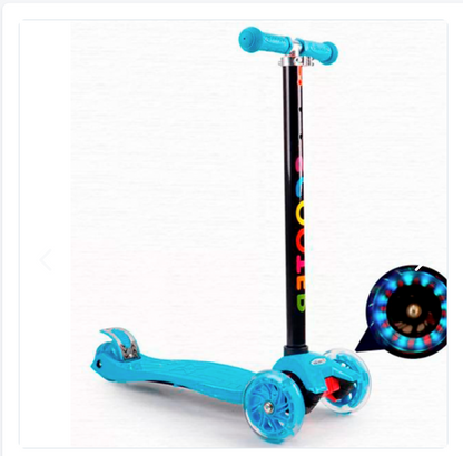 Scooter Monopatín Infantil LED