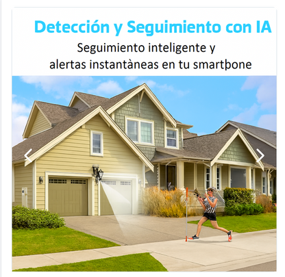 Camaras Vigilancia Exterior Doble Lente