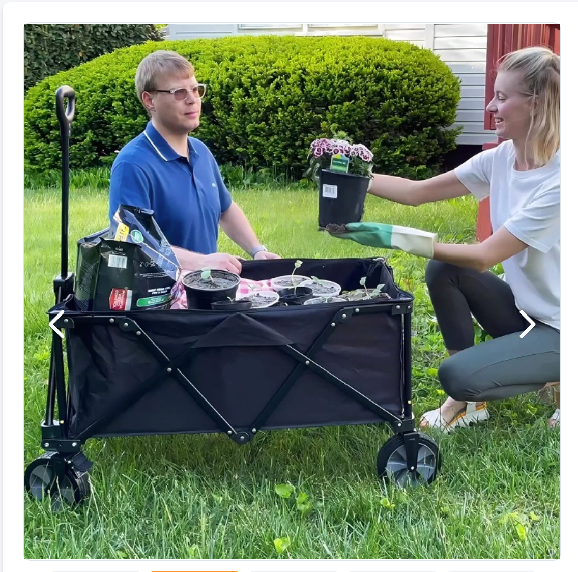 Carrito Para Compras Y Camping Plegable