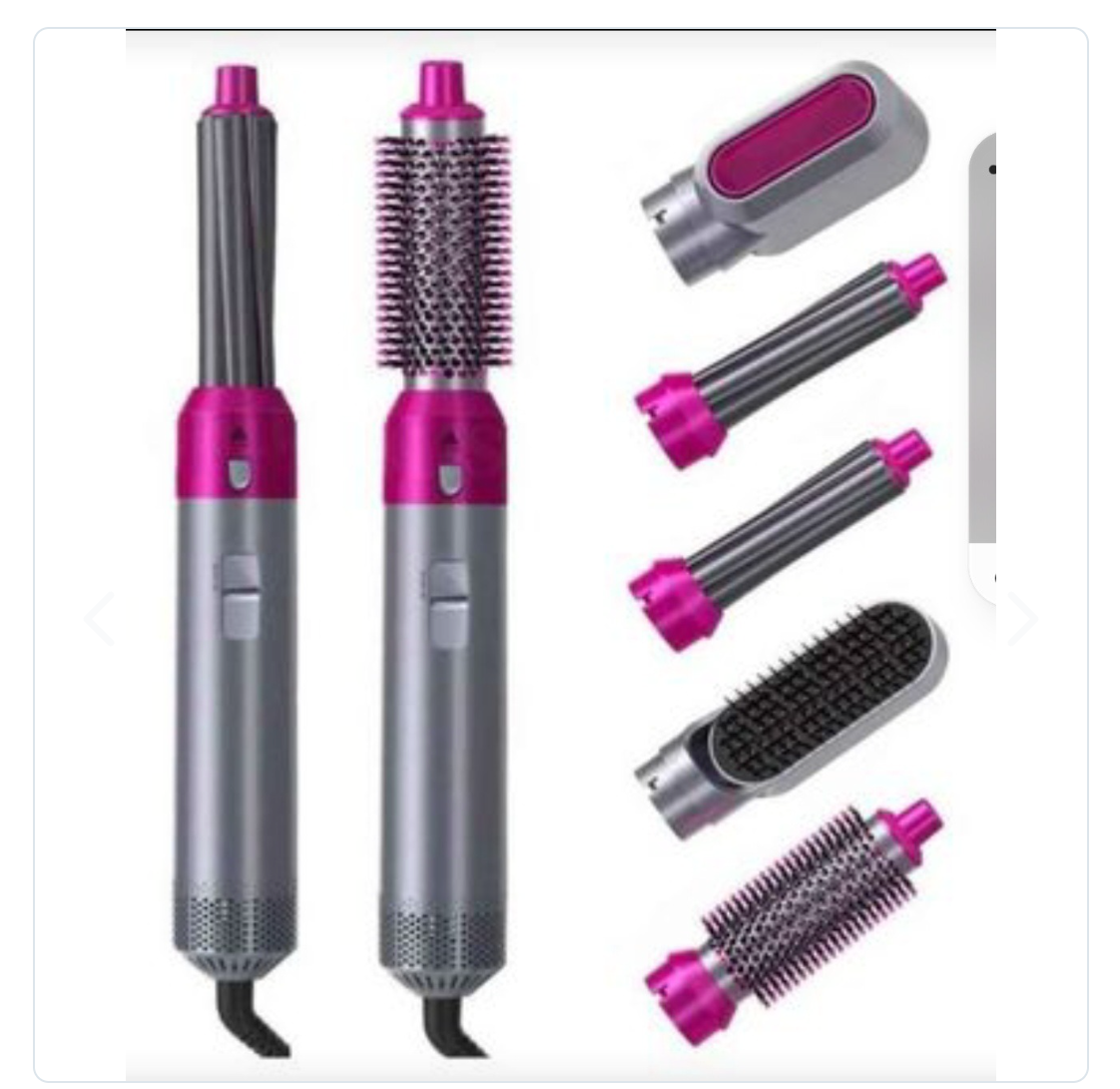Cepillo Secador 5 En 1 Profesional